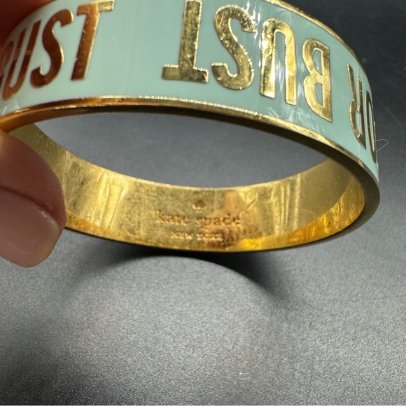 Kate Spade Palm Springs or Bust Bangle Bracelet - Picture 3 of 6